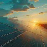 Panneaux photovoltaïques sur une toiture avec espace optimisé pour rentabilité