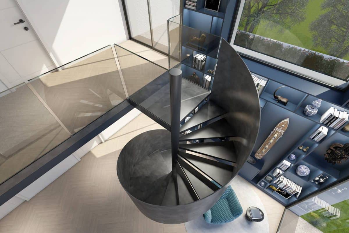 Escaliers hélicoïdaux : les meilleurs modèles pour votre maison