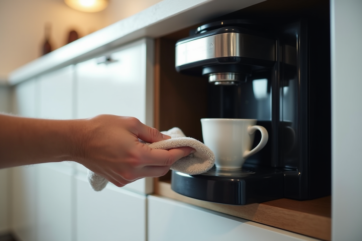 cafetière encastrable