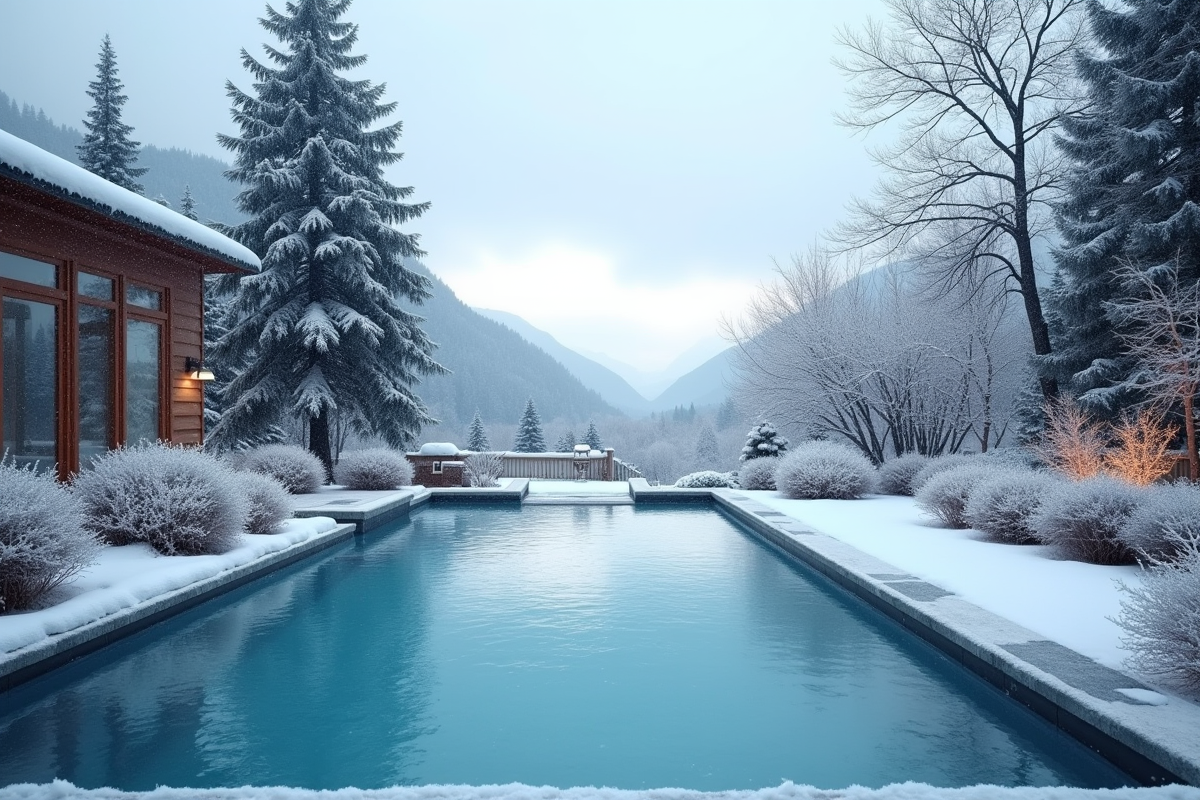 piscine hiver