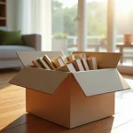 Conseils pour bien ranger des livres dans un carton