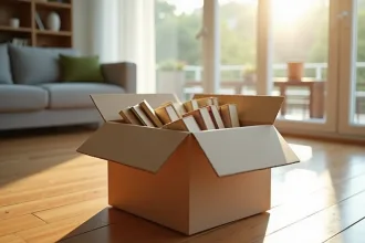 Conseils pour bien ranger des livres dans un carton