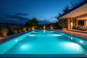 Eclairage de piscine : les 3 principaux types d’éclairage à connaître