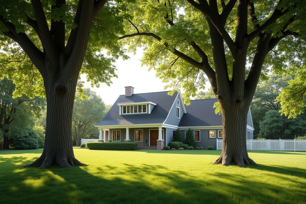 arbre maison