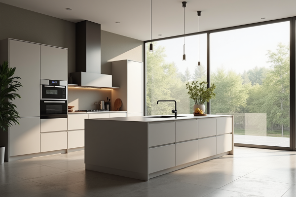 Surface idéale pour une cuisine : dimensions optimales à retenir
