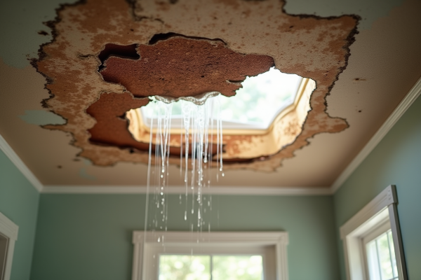 Infiltration d’eau sur toiture : comment la détecter et agir efficacement ?