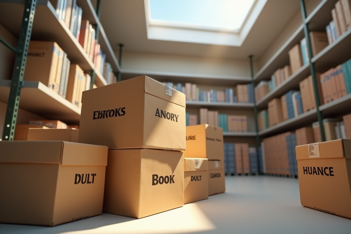 livres rangement