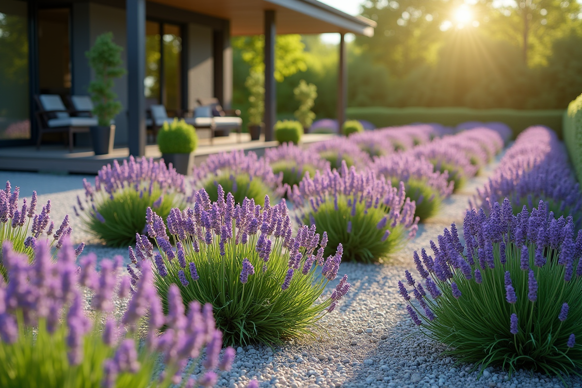 jardin lavande