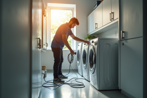 Déménagement : quand et comment débrancher une machine à laver ?