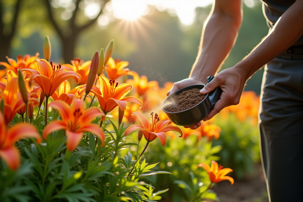 Engrais pour les lys : méthodes et conseils pour une floraison éclatante
